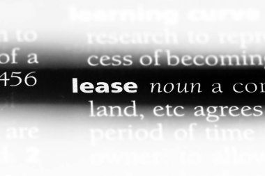 bir sözlüğü'ndeki sözcüğü kira. Kira kavramı.