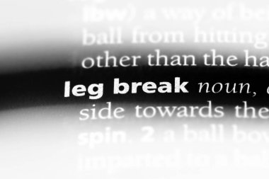 bacak sonu word Sözlük içinde. bacak sonu kavramı.