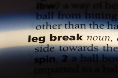 bacak sonu word Sözlük içinde. bacak sonu kavramı.