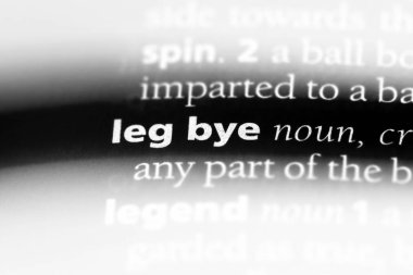 bacak hoşça kal Word'de bir sözlük. bacak hoşça kal kavramı.