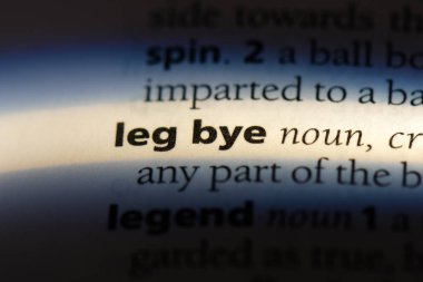 bacak hoşça kal Word'de bir sözlük. bacak hoşça kal kavramı.