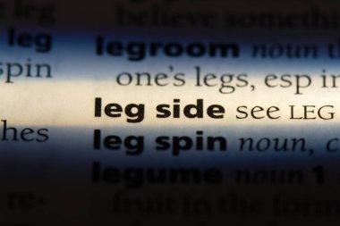 bacak yan sözcük sözlüğe. bacak yan kavramı.