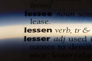 bir sözlüğü'ndeki sözcüğü azaltmak. kavram azaltmak.