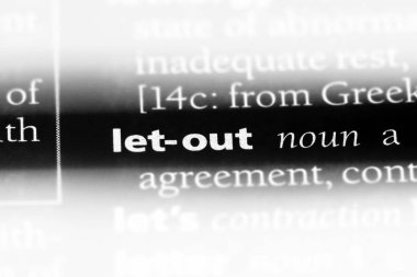 Sözlüğe kelime dışarı ver. kavram izin.