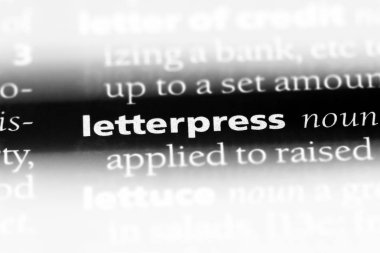 Tipo Word'de bir sözlük. Tipo kavramı.