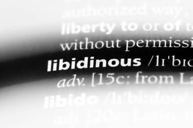 libidinuos sözcük sözlüğe. libidinuos kavramı.