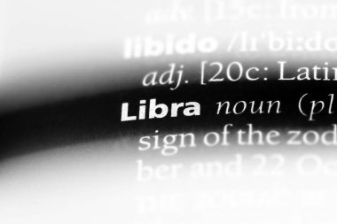 Terazi Word'de bir sözlük. Terazi kavramı.