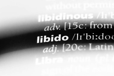 libido Word'de bir sözlük. libido kavramı.