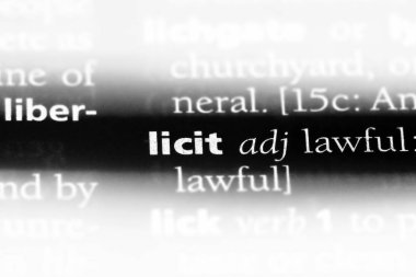 yasal tek kelimeyle bir sözlük. yasal kavram.