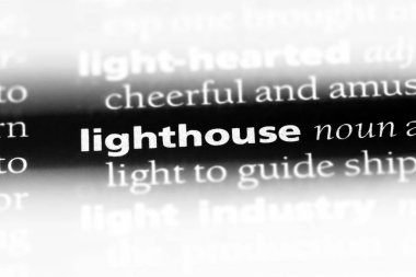 deniz feneri Word'de bir sözlük. deniz feneri kavramı.