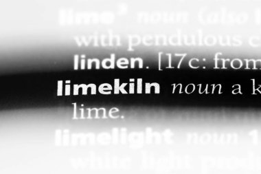 Limekiln sözcük sözlüğe. Limekiln kavramı.