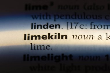 Limekiln sözcük sözlüğe. Limekiln kavramı.