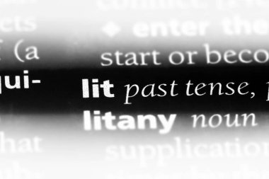 sözcük sözlükte yaktı. aydınlatılmış kavramı.