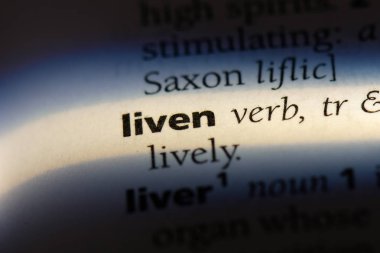 bir sözlüğü'ndeki sözcüğü canlandırmak. kavram canlandırmak.