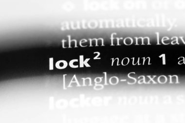 kilit sözcük sözlüğe. kilit kavramı.