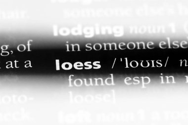 Lös Word'de bir sözlük. Lös kavramı.