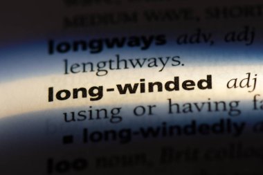 uzun soluklu tek kelimeyle bir sözlük. uzun soluklu kavramı.