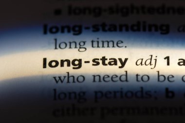 uzun kalmak Word'de bir sözlük. uzun kalmak kavramı.