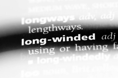 uzun soluklu tek kelimeyle bir sözlük. uzun soluklu kavramı.