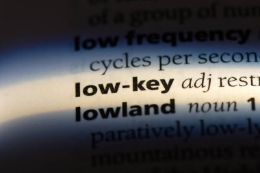 alt anahtar sözcük sözlüğe. düşük anahtar kavram.