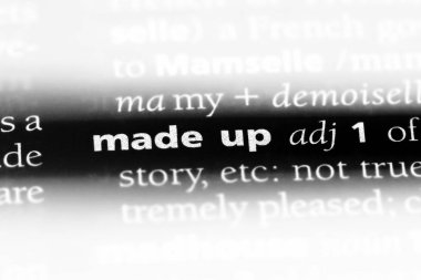 Sözlüğe kelime uydurdum. kavram yaptı.