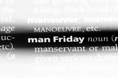 adam Cuma Word'de bir sözlük. adam Cuma kavramı.