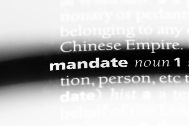 görev Word'de bir sözlük. görev kavramı.