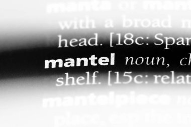 Şömine Word'de bir sözlük. Şömine kavramı.