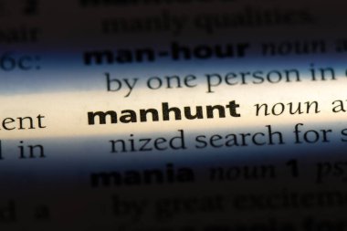 insan avı Word'de bir sözlük. insan avı kavramı.