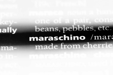 Kiraz likörü Word'de bir sözlük. Kiraz likörü kavramı.