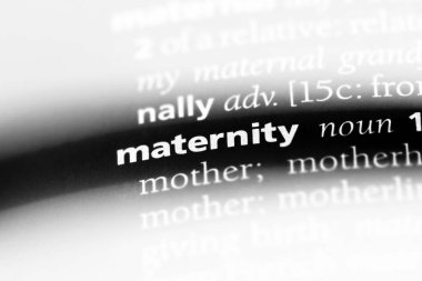 annelik tek kelimeyle bir sözlük. annelik kavramı.