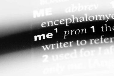 Bana bir sözlükte kelime. Bana kavramı.