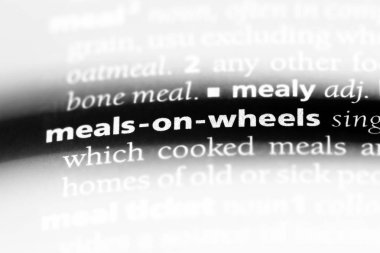 Yemekler Tekerlekler sözcük sözlüğe. Yemekler Tekerlekler kavramı.