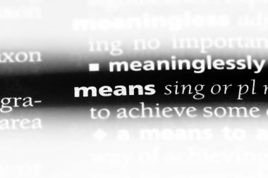 Sözlükteki anlamına gelir. kavram anlamına gelir.