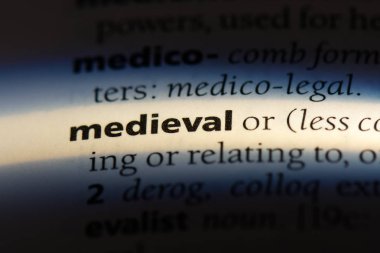 Ortaçağ tek kelimeyle bir sözlük. Ortaçağ kavramı.