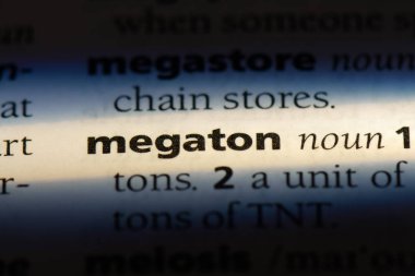 Megatron Word'de bir sözlük. Megatron kavramı.