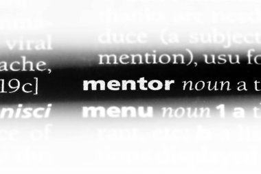 bir sözlüğü'ndeki sözcüğü akıl hocası. akıl hocası kavramı.