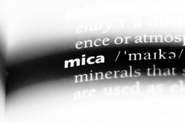 Mika Word'de bir sözlük. Mika kavramı.