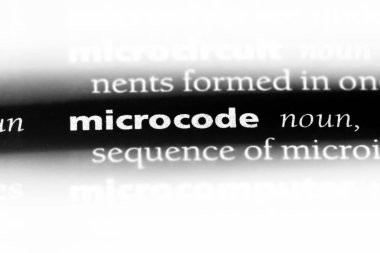 MicroCode Word'de bir sözlük. MicroCode kavramı.