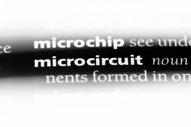 microcircuit sözcük sözlüğe. microcircuit kavramı.