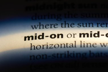 Orta sözcük sözlüğe. Orta kavramı.