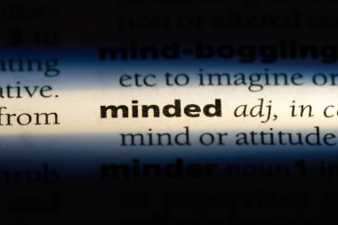 bir sözlüğü'ndeki fikirli sözcüğü. fikirli kavramı.