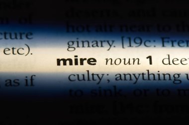 bir sözlüğü'ndeki sözcüğü mire. Mire kavramı.