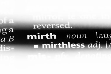 neşe Word'de bir sözlük. neşe kavramı.