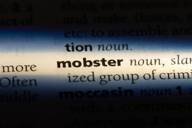 gangster Word'de bir sözlük. gangster kavramı.