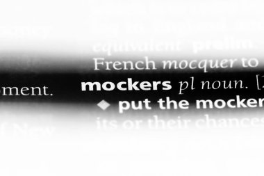 alay Word'de bir sözlük. alay kavramı.