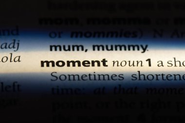 an Word'de bir sözlük. an kavramı.