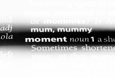 an Word'de bir sözlük. an kavramı.