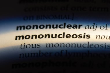 bir sözlüğü'ndeki Mononükleoz sözcüğü. Mononükleoz kavramı.