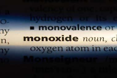 monoksit Word'de bir sözlük. monoksit kavramı.